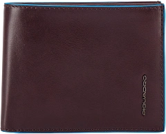 Кошелек мужской Piquadro Blue Square PU1240B2R/MO коричневый натур.кожа