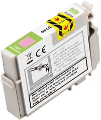 Картридж струйный Cactus CS-EPT0796 T0796 светло-пурпурный (13.8мл) для Epson Stylus Photo 1400/1500/PX700/710