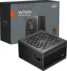 Блок питания PcCooler ATX 750W YK750H 80+ bronze (20+4pin) APFC 135mm fan 6xSATA RTL