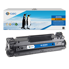 Картридж G&G GG-CE285AX черный (3000стр.) для HP LJ P1005/P1006/P1505/1505n/M1120;MFP/M1120n;MFP/M1522n