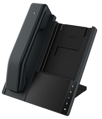 Гарнитура с подставкой для мобильного телефона и спикерфоном LINKVIL DB20-H Bluetooth 5.4 трубка, 10W беспроводная зарядка, 3W спикерфон