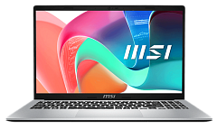 Ноутбук MSI Modern 15 F1MG Core 5 120U 15.6" FHD (1920*1080)IPS, DDR4 16GB (8GB*2),512GB SSD Intel Graphics,backlight,46.8Wh,1.7kg,1y,Dos,Urban Silver