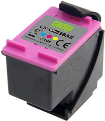 Картридж струйный Cactus CS-CZ638AE № 46 многоцветный (21мл) для HP DJ IA 2020hc/2520hc Ultra 2029/2529/4729AIO с чипом