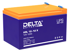 Аккумуляторная батарея Delta Аккумуляторная батарея для ИБП (10-12 лет) HRL 12-12 X (12V / 12Ah) (4614010610002)