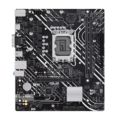 Материнская плата ASUS PRIME H610M-D, LGA1700, H610, 2*DDR5, 4*SATA, 1*M.2, 2*USB 3.2, 4*USB 2.0, 1*COM port, 1*PCIx16, 1*PCIx1, HDMI+D-Sub, mATX; 90MB1G80-M0EAY0