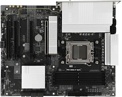 Материнская плата MSI PRO B850-P WIFI B850, AM5, 4*DDR5, 4*PCIEx16, 3*M.2, 3*TypeC, 1*USB3.2Gen2, 5*USB3.2Gen1, 8*USB2.0, 4*SATA3.0, 5G, HDMI, ATX, RTL