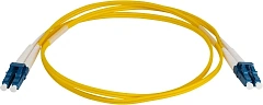 Патч-корд Lanmaster LAN-2LC-2LC/SU/SL-5.0 2x9/125 OS2 LC дуплекс-LC дуплекс 5м LSZH