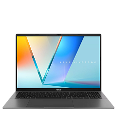 Ноутбук ASUS Vivobook S16 M3607HA-RP236 AMD Ryzen 7 260 3.8GHz DDR5 16GB 512GB M.2 NVMe PCIe 4.0 SSD AMD Radeon Graphics 16.0" WUXGA (1920 x 1200) 16:10 300NITS (144HZ) No OS 1.70 kg Matte Gray