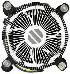 Устройство охлаждения(кулер) Intel E97379 Soc-1151/1200 черный 4-pin 18-38dB Al 65W 180gr Bulk