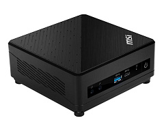 Персональный компьютер MSI Cubi 5 10M  Core i5-10210U (1.6GHz), 8Gb DDR4 UDIMM, 250GB SSD M.2, Intel UHD Graphics, noDVD, WiFi, BT, 65W, VESA Mount kit, no keyboard&mouse, noOS, 1y war-ty