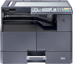 мфу Kyocera TASKalfa 2020 (P/S/C, черно-белая печать, А3, 20 стр/мин, 600 x 600 dpi, duplex, 256 МБ, USB, старт.тонер - да, 3.000, ориг.тонер TK-4140~16.000 , альт. 1102ZR3NL0)