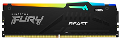 Оперативная память Kingston 32GB 6400MT/s DDR5 CL32 DIMM FURY Beast RGB EXPO