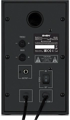 Колонки Sven SPS-621 2.0 черный 28Вт BT