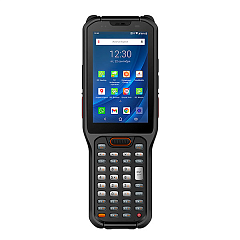 Терминал сбора данных UROVO RT40S: Android 13 / 2.45 GHz / 8xCore CPU / Qualcomm SM 6115 / RAM 4 GB / ROM 64 GB / 4G / Honeywell EX30 LR / IP 68 / 435 g / 38 клавиш