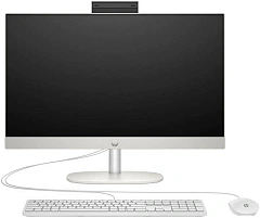 Моноблок HP 24-cr0071ci 23.8" Full HD i7 1355U (1.7) 16Gb SSD1Tb Iris Xe без ОС GbitEth WiFi BT 90W клавиатура мышь Cam белый 1920x1080