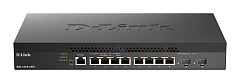 Коммутатор D-Link Управляемый L2+ коммутатор, 8x10GBase-T, 2x10GBase-X SFP+, CLI, Web-интерфейс, SNMP, консольный порт RJ-45