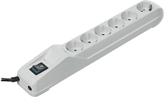 Сетевой фильтр Pilot L (GP) 174 7м (6 розеток) белый (коробка)