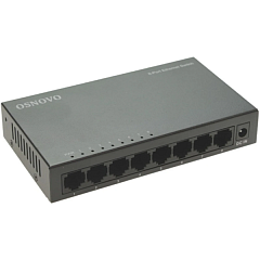 Неуправляемый коммутатор OSNOVO SW-8F Неуправляемый коммутатор Fast Ethernet на 8 портов. Порты: 8 x FE (10/100Base-TX). Auto MDI/MDIX Встроенная грозозащита 2кВ. В комплекте БП DC12V(1A). Размеры (ШхВхГ): 138 x 25 x 78мм. Ра
