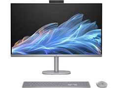 Моноблок HP OmniStudio X 32-c0000ci NT 31,5" UHD(3840x2160) Intel ULTRA7-155H, 32GB DDR5 5600 (2x16GB), SSD 1Tb, NVIDIA GeForce RTX 4050 6GB, no DVD, rus kbd&mouse Wrls, 5MP Webcam, Meteor Silver, Win11, 1Y Wt