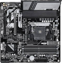 Материнская плата Gigabyte B550M GAMING X B550, AM4, 4*DDR4, 2*PCIEx16, 1*PCIEx1, 2*M.2, 1*TypeC, 4*USB3.2Gen1, 4*USB2.0, 4*SATA3.0, 1G, DP, HDMI, M-ATX, RTL