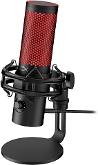 Микрофон проводной HyperX QuadCast 2 3м черный