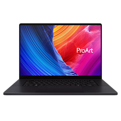 Ноутбук ASUS ProArt P16 H7606WW-SE009X AMD Ryzen AI 9 HX 370 2.0GHz LPDDR5X 64GB 2TB PCIE G4 SSD Nvidia RTX 5080 ( 16GB GDDR7 ) 16.0" 4K (3840 x 2400) OLED 16:10 120Hz WIN11 PRO 1.95 kg Nano Black
