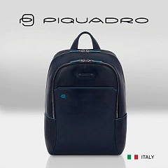 Рюкзак Piquadro Blue Square CA3214B2/BLU2 синий натур.кожа