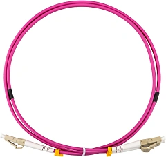 Кабель оптический REXANT 50-2611-105 Патч-корд волоконно-оптический (шнур) MM 50/125 (OM4), LC/UPC–LC/UPC, duplex, 3mm, LSZH, 1.5м, REXANT