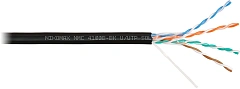 Кабель информационный Nikomax NMC 4100B-BK кат.5E U/UTP 4 пары PE внешний 305м черный