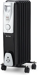 Радиатор масляный Vitek VT-1717 1500Вт черный