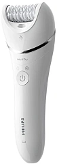Эпилятор/ Эпилятор Philips BRE700/01 скор.:2 насад.:2 от аккум. белый