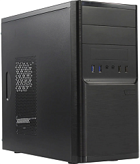 корпус MiniTower Powerman ES701 Black PM-600ATX-F U2*2+U3*2+A(HD) mATX