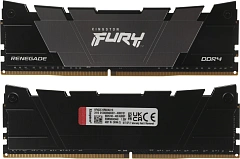 Модуль памяти Kingston 16GB KF432C16RB2K2/16 DDR4 3200 DIMM FURY Renegade Black Gaming Memory Non-ECC, CL16,1.35V, Кит 2х8GB , RTL