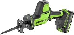 Сабельная пила Greenworks GPT-CRS-25 аккум. (1200507CUA)