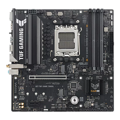 Материнская плата ASUS TUF GAMING A620AM-PLUS WIFI, AM5, A620A, 4*DDR5, 4*SATA, 2*M.2, 2*USB 3.2, 4*USB 2.0, 1*PCIx16, 1*PCIx1, 2*DP+HDMI, mATX; 90MB1MZ0-M0EAY0
