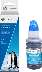 Чернила G&G GG-GI-41C голубой 70мл для Canon PIXMA G1420/G2420/G2460/G3420/G3460