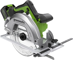 Циркулярная пила (дисковая) Greenworks GD24CS (ручная) D диска.:185мм (1500907CUB)