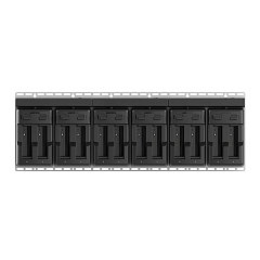 12-слотовая зарядка для АКБ Meferi ASSY: ME10 KIT Incl. ME10-12SBATC-01 and PWS-DC-1210BEU-06