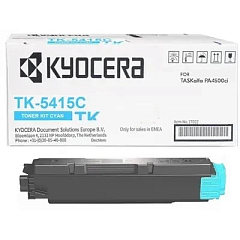 Тонер Kyocera Тонер-картридж TK-5415C для TASKalfa MA4500ci/PA4500ci голубой (13000 стр.)