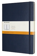 Блокнот Moleskine CLASSIC QP090B20 XLarge 190х250мм 192стр. линейка твердая обложка синий