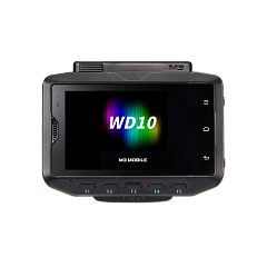 Терминал сбора данных M3 Mobile WD10X Android 13, LTE, GPS, WiFi, 4" WVGA, 13MP CAM, BT 5.0, NFC(HF), 4G/64G, 3,350mAh Battery is included and Screen Protector, Hand Strap are attached.