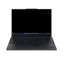 Ноутбук ThinkPad E16 Gen 3 16" WUXGA (1920x1200) IPS 300N, Ultra 7 256V, 16GB Soldered LPDDR5X-8533, 512GB SSD M.2, Intel Arc 140V, WiFi6E, BT, TPM2, FPR, FHD+IR Cam, KbRu/Eng,48Wh, 65W USB-C, NoOS, 1Y, 1.63k