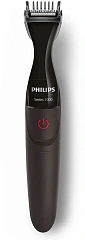Триммер Philips Series 1000 MG1100/16 черный (насадок в компл:5шт)