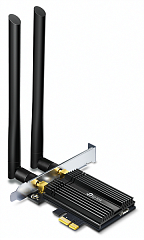сетевой адаптер TP-Link Archer TX50E, AX3000 Dual Band Wi-Fi 6 Bluetooth PCI Express Adapter
