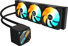 Жидкостная система охлаждения GIGABYTE Gaming GME 360 3 x 120mm ARGB Fan, LGA 1200, LGA 1700, LGA 1851, AM5, AM4