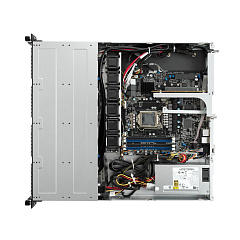 Серверная платформа ASUS RS300-E11-PS4 Rack 1U,1xSocket LGA 1200,4xUDIMM(3200/2933/2666),4xLFF SATA/SAS(upto2xNVMe),2x1GbE,1x350W,ASMB10-iKVM