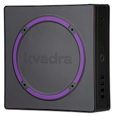 Персональный компьютер KVADRA TAU mini (РСЕН.466259.010), Core i5-13400, 16GB DDR4 3200 (1x16GB), SSD 512Gb, Intel Internal Graphics,WiFi/BT, noDVD, no keyboard & no mouse, Black, noOS, 180W, 1Y Wty, МПТ