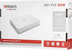 Видеорегистратор Hiwatch 16 канальный HD-TVI видеорегистратор HiWatch DS-H216QA(D)