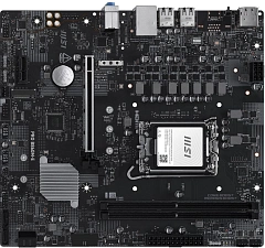 Материнская плата MSI PRO B860M-E B860, LGA1851, 2*DDR5, 1*PCIEx16, 1*PCIEx1, 2*M.2, 1*TypeC, 4*USB3.2Gen1, 8*USB2.0, 4*SATA3.0, 5G, DP, HDMI, M-ATX, RTL