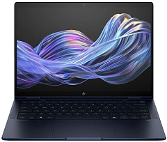 Ноутбук HP EliteBook X Flip G1i Core Ultra 7 258V 32Gb SSD1Tb Intel Arc 140V 14" IPS Touch WUXGA (1920x1200) Windows 11 Pro 64 dk.blue WiFi BT Cam (BA0C9ET)